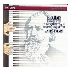 Johannes Brahms / Musikvereinsquartett / André Previn Piano Quintet = Klavierquintett Op. 34 Vinyl LP USED