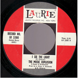 The Music Explosion I See The Light / Little Bit O'Soul Vinyl 7" USED