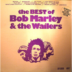 Bob Marley & The Wailers The Best Of Bob Marley & The Wailers Vinyl LP USED