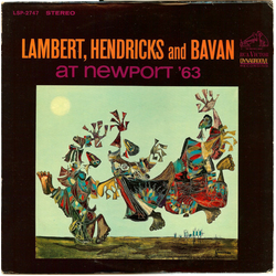 Lambert, Hendricks & Bavan At Newport '63 Vinyl LP USED