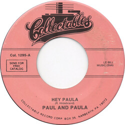 Paul & Paula Hey Paula USED VINYL 7INCH 45 RPM SINGLE REISSUE