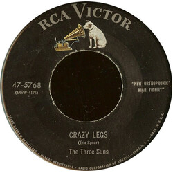 The Three Suns Crazy Legs / Moonlight And Roses (Bring Mem'ries Of You) USED VINYL 7INCH 45 RPM