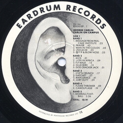 George Carlin Carlin On Campus USED VINYL 12INCH EP