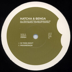 DJ Hatcha / Benga 10 Tons Heavy USED VINYL 12INCH