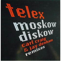 Telex Moskow Diskow (Carl Craig & Jay Denham Remixes) USED VINYL 12INCH 33 S RPM 45 RPM