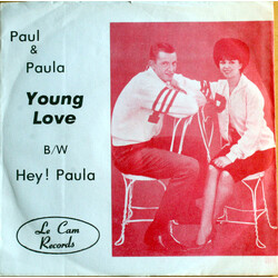 Paul & Paula Young Love / Hey Paula USED VINYL 7INCH 45 RPM SINGLE