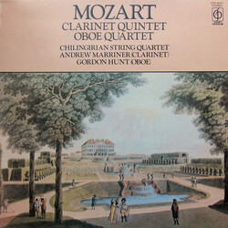 Wolfgang Amadeus Mozart / Chilingirian String Quartet / Andrew Marriner / Gordon Hunt Clarinet Quintet, Oboe Quartet Vinyl LP USED
