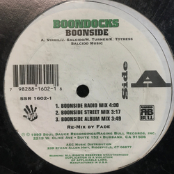 Boondocks (2) Boonside USED VINYL 12INCH 33 S RPM