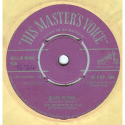 Joe Bennett And The Sparkletones Black Slacks / Boppin' Rock Boogie USED VINYL 7INCH SINGLE 45 RPM