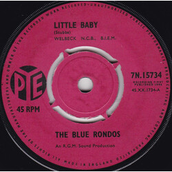 The Blue Rondos Little Baby USED VINYL 7INCH 45 RPM