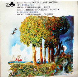 Lisa Della Casa / Kathleen Ferrier / Richard Strauss / Gustav Mahler Four Last Songs / Three Rückert Songs Vinyl LP USED