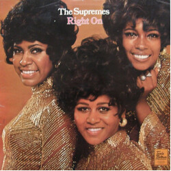 The Supremes Right On Vinyl LP USED