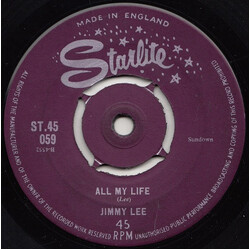 Jimmie Lee Robinson All My Life / Chicago Jump USED VINYL 7INCH 45 RPM SINGLE