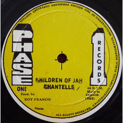 The Chantells Children Of Jah / Desperate Time USED VINYL 12INCH 45 RPM