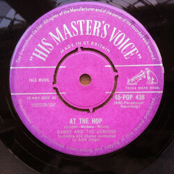 Danny & The Juniors At The Hop VINYL 7" USED