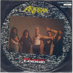 Anthrax Black Lodge USED VINYL 12INCH 45 RPM LIMITED EDITION NUMBERED PICTURE DISC