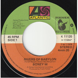 Boney M. Rivers Of Babylon USED VINYL 7INCH 45 RPM SINGLE STEREO