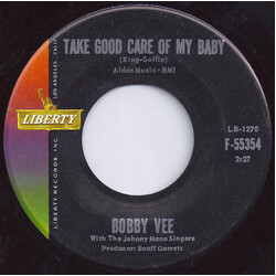 Bobby Vee;The Johnny Mann Singers Take Good Care Of My Baby / Bashful Bob USED VINYL 7"