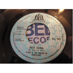Flash & The Board Of Directors Busy Signal USED VINYL 7INCH 45 RPM SINGLE