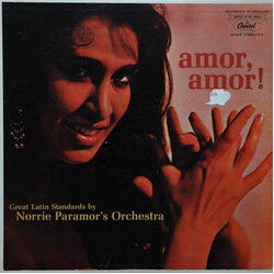 Norrie Paramor And His Orchestra Amor, Amor! Great Latin Standards By Norrie Paramor's Orchestra Vinyl LP USED