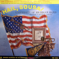 University Of Michigan Band Hail, Sousa! Vinyl LP USED