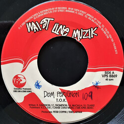 T.O.K. / Kali (18) Dom Perignon / Mi Drog USED VINYL 7INCH 45 RPM