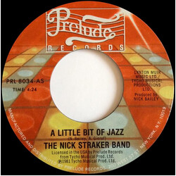 Nick Straker Band A Little Bit Of Jazz / Space Age USED VINYL 7INCH 45 RPM SINGLE STYRENE