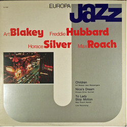 Art Blakey / Freddie Hubbard / Horace Silver / Max Roach Europa Jazz Vinyl LP USED