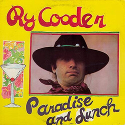 Ry Cooder Paradise And Lunch Vinyl LP USED