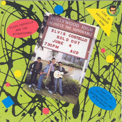 Elvis Costello & The Attractions Live At Hollywood High USED VINYL 7INCH 45 RPM RECORD STORE DAY LIMITED EDITION NUMBERED