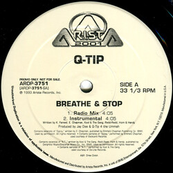 Q-Tip Breathe & Stop VINYL 12" USED