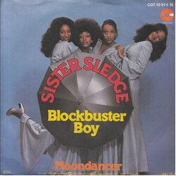 Sister Sledge Blockbuster Boy / Moondancer USED VINYL 7INCH 45 RPM