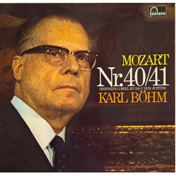 Wolfgang Amadeus Mozart / Karl Böhm / Concertgebouworkest Sinfonie Nr. 40 G-Moll KV 550 / Sinfonie Nr. 41 C-Dur »Jupiter« Vinyl LP USED