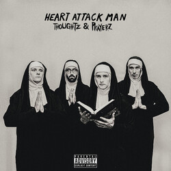 Heart Attack Man Thoughtz & Prayerz USED VINYL 12INCH 45 RPM SINGLE SIDED EP