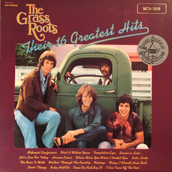 The Grass Roots Their 16 Greatest Hits Vinyl LP USED