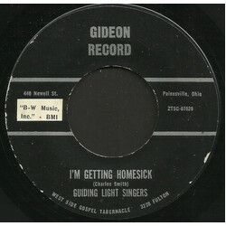 Guiding Light Singers Make A Joyful Noise Unto The Lord / I'm Getting Homesick USED VINYL 7INCH 45 RPM