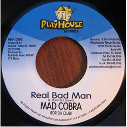 Mad Cobra Real Bad Man USED VINYL 7INCH 45 RPM