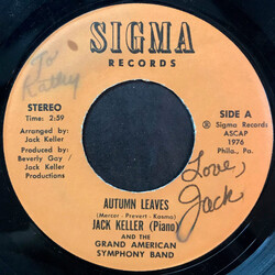 Jack Keller (3) Autumn Leaves / I Don't Know How To Love Him USED VINYL 7INCH 45 RPM SINGLE