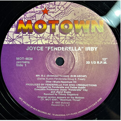 Joyce "Fenderella" Irby Mr. D.J. USED VINYL 12INCH 33 S RPM SINGLE