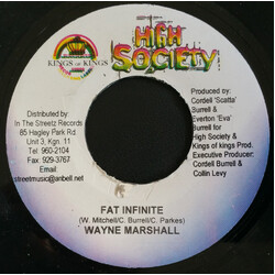 Wayne Marshall Fat Infinite USED VINYL 7INCH 45 RPM