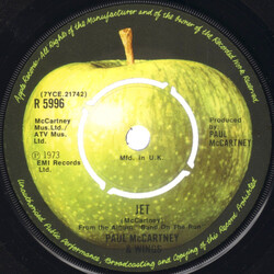 Wings (2) Jet USED VINYL 7INCH 45 RPM SINGLE