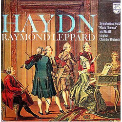 Joseph Haydn / Raymond Leppard / English Chamber Orchestra Symphonies No. 48 "Maria Theresa" And No. 70 Vinyl LP USED