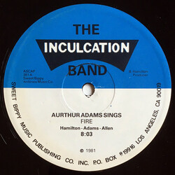 Arthur Adams Fire USED VINYL 12INCH 33 S RPM