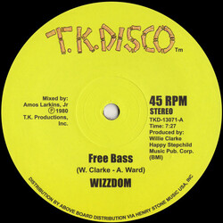 Wizzdom / Jimmy "Bo" Horne / Herman Kelly Free Bass / Is It In / Life A Refreshing Love USED VINYL 12INCH 33 S RPM 45 RPM REISSUE REMASTERED