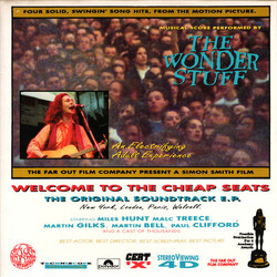The Wonder Stuff Welcome To The Cheap Seats The Original Soundtrack E.P. USED VINYL 7INCH 33 S RPM EP