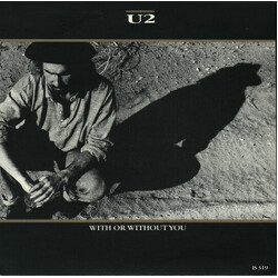 U2 With Or Without You Vinyl 7" USED