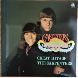 Carpenters Great Hits Of The Carpenters Vinyl LP USED