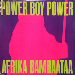Afrika Bambaataa Power Boy Power USED VINYL 12INCH 33 S RPM PROMO