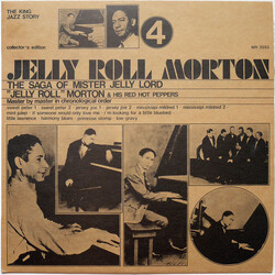 Jelly Roll Morton's Red Hot Peppers The Saga Of Mister Jelly Lord Vol. 4 Vinyl LP USED