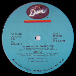 Aurra In The Mood (To Groove) / When I Come Home USED VINYL 12INCH PROMO 33 S RPM